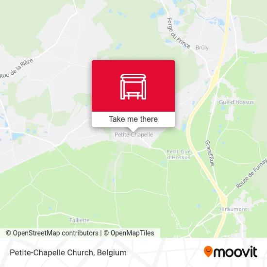 Petite-Chapelle Church map