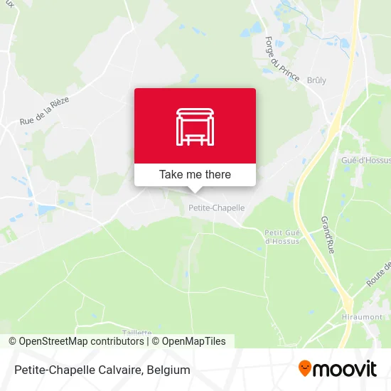Petite-Chapelle Calvary map