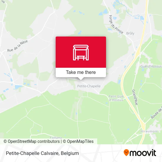 Petite-Chapelle Calvary map