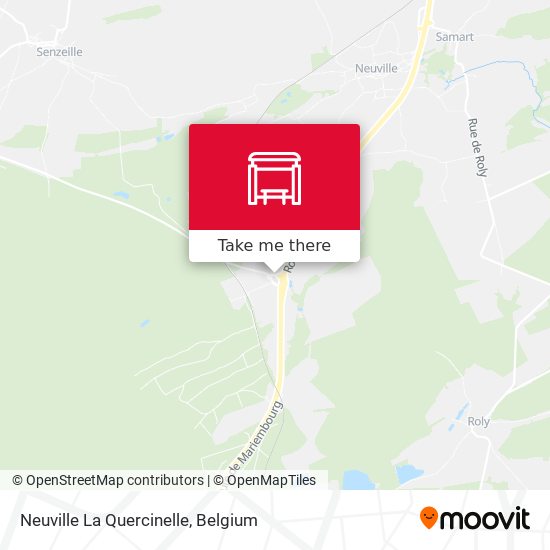 Neuville La Quercinelle map