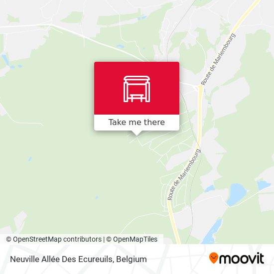 Neuville Allée Des Ecureuils map