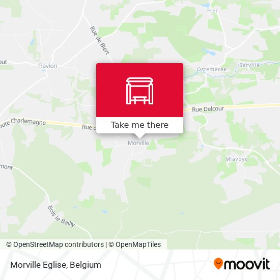 Morville Eglise map