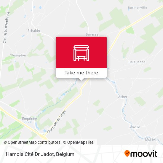 Hamois Cité Dr Jadot plan