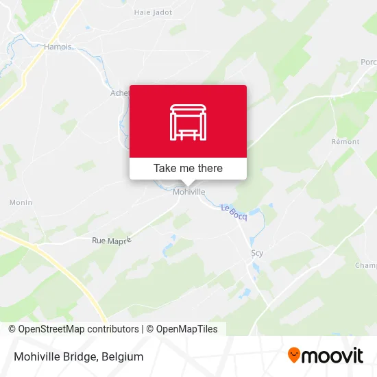 Mohiville Bridge map