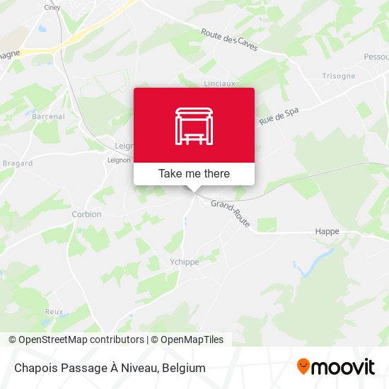Chapois Passage À Niveau map