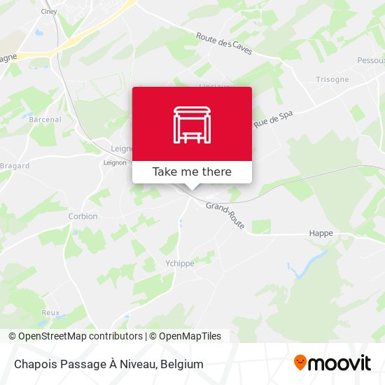 Chapois Passage À Niveau map