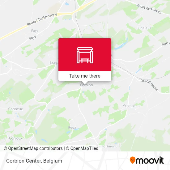 Corbion Center map