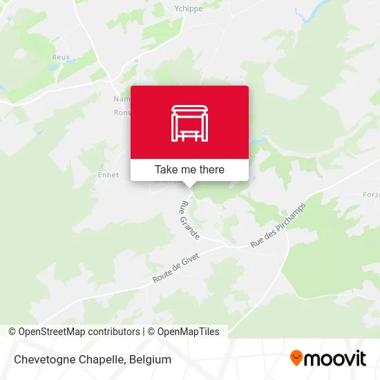 Chevetogne Chapel map