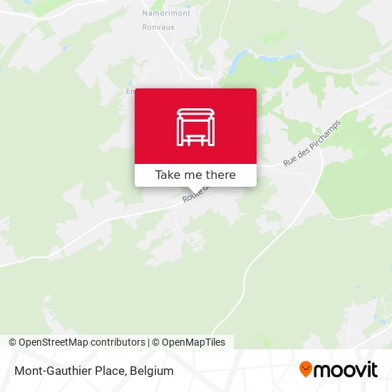 Mont-Gauthier Place map
