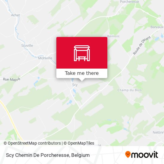 Scy Chemin De Porcheresse plan