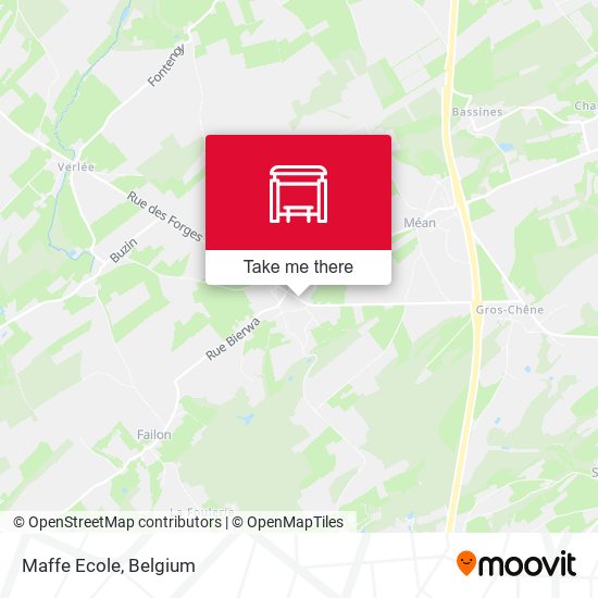 Maffe Ecole map