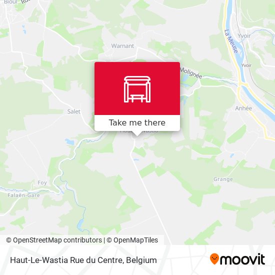 Haut-Le-Wastia Rue du Centre map