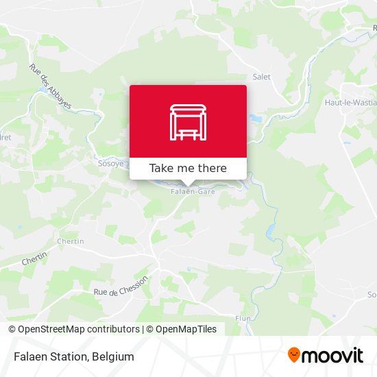 Falaen Station map