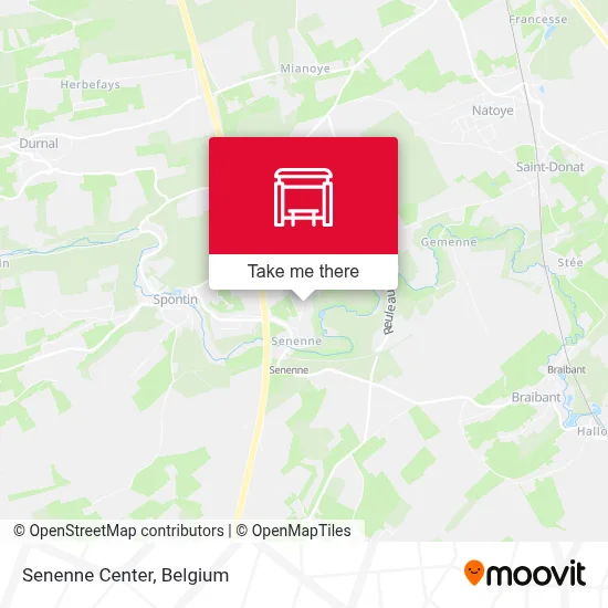 Senenne Center map