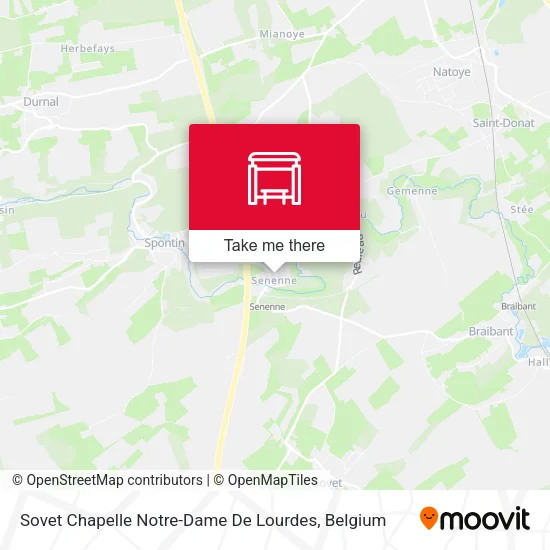 Sovet Chapelle Notre-Dame De Lourdes map