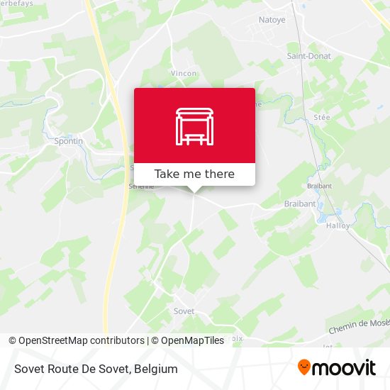 Sovet Route De Sovet map