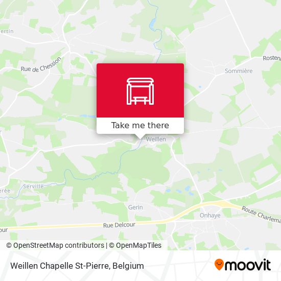 Weillen Chapelle St-Pierre map