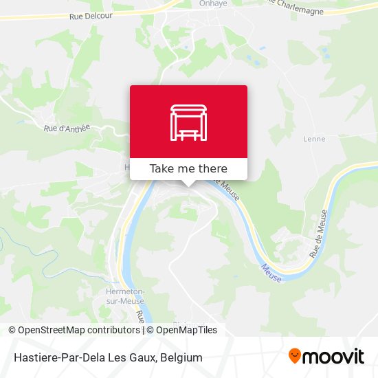 Hastiere-Par-Dela Les Gaux map