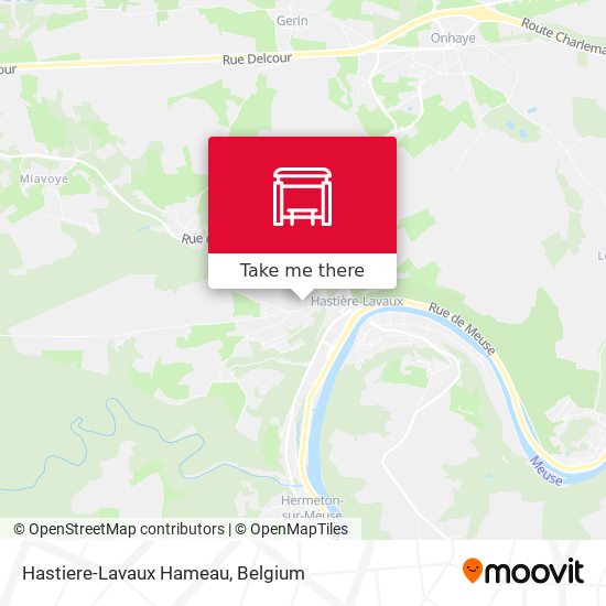 Hastiere-Lavaux Hameau map
