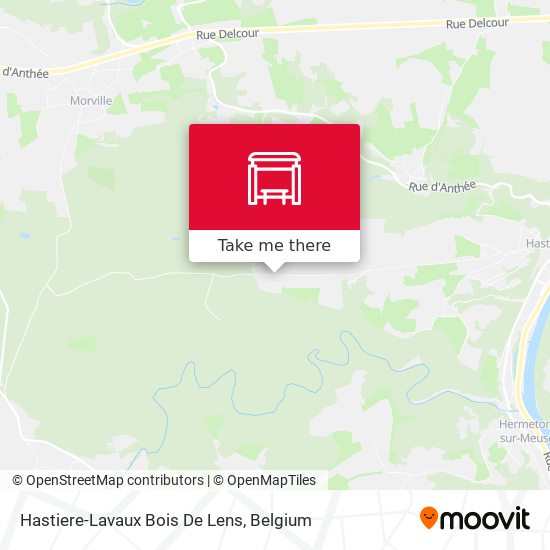 Hastiere-Lavaux Bois De Lens map