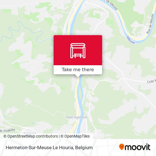 Hermeton-Sur-Meuse Le Houria plan