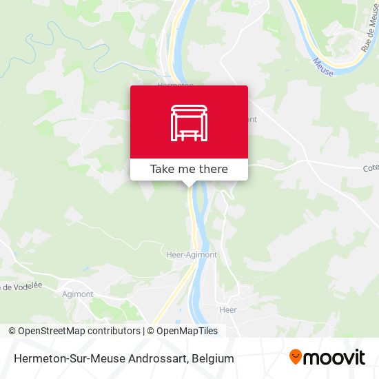 Hermeton-Sur-Meuse Androssart map