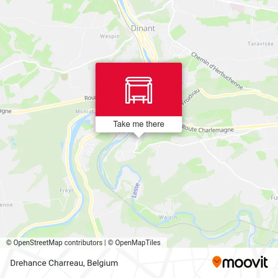 Drehance Charreau map