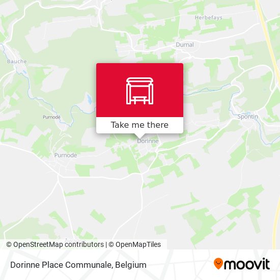 Dorinne Place Communale map