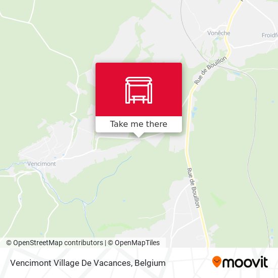 Vencimont Village De Vacances map