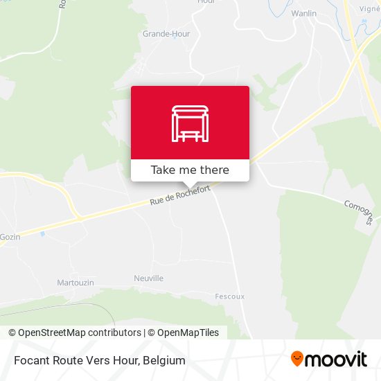 Focant Route Vers Hour plan