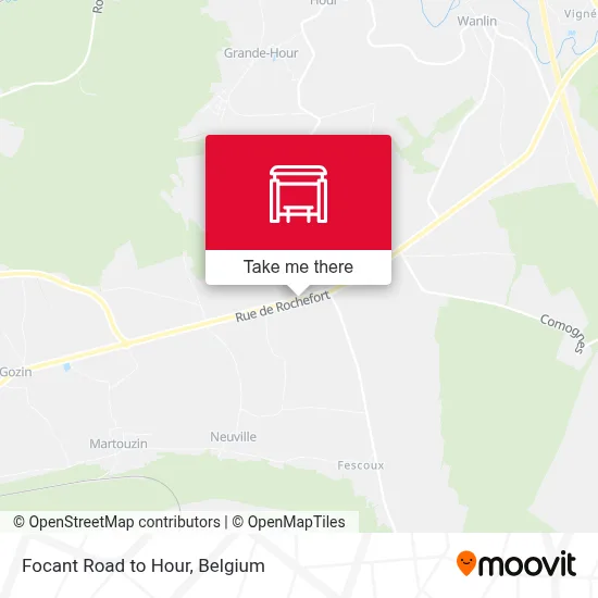 Focant Road to Hour map