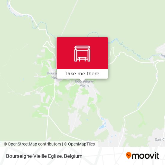 Bourseigne-Vieille Eglise plan