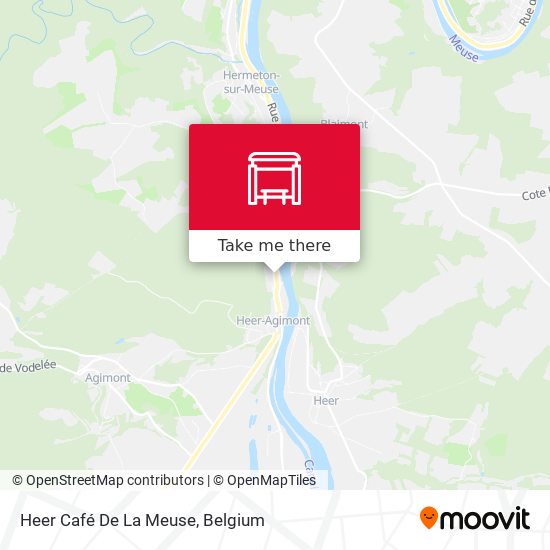 Heer Café De La Meuse map
