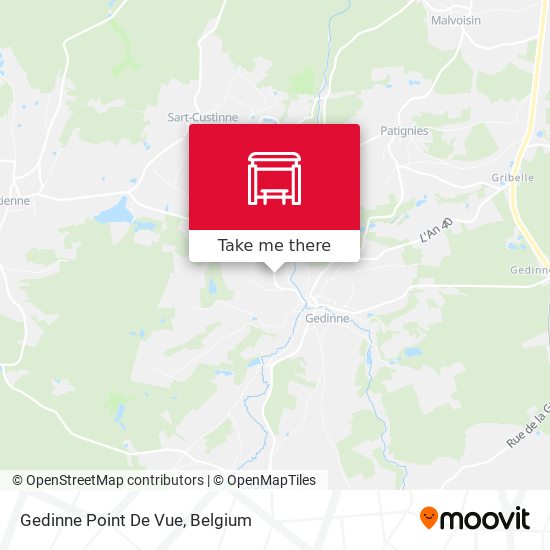 Gedinne Point De Vue plan