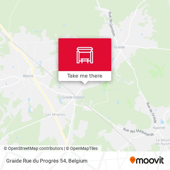 Graide Rue du Progrès 54 map