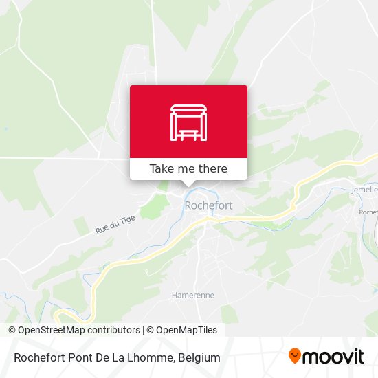 Rochefort Pont De La Lhomme plan