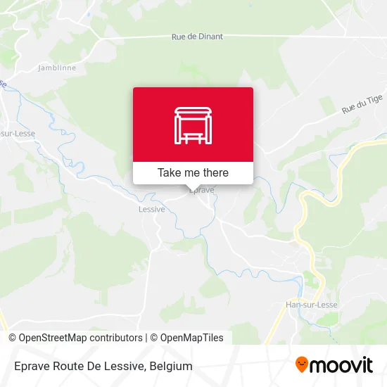 Eprave Lessive Road map