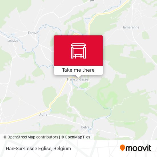 Han-Sur-Lesse Eglise plan
