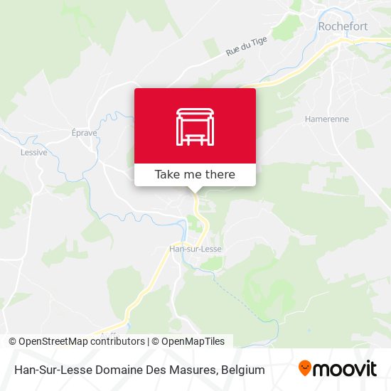 Han-Sur-Lesse Domaine Des Masures plan