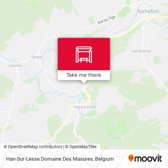 Han-Sur-Lesse Domaine Des Masures map