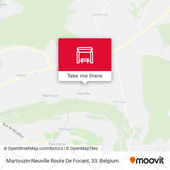 Martouzin-Neuville Route De Focant, 33 plan