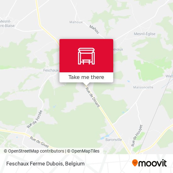 Feschaux Ferme Dubois plan