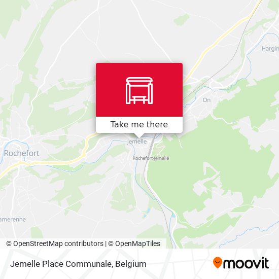 Jemelle Place Communale map