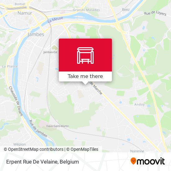 Erpent Rue De Velaine plan