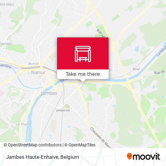 Jambes Haute-Enhaive map