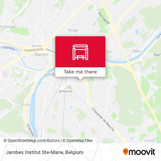 Jambes Institut Ste-Marie plan