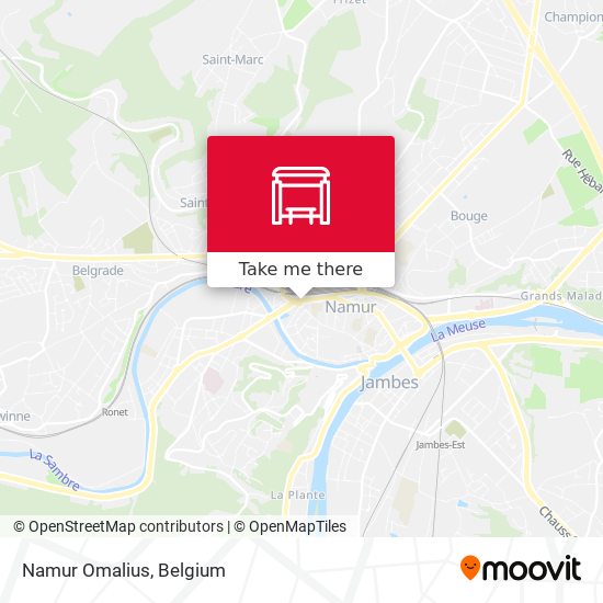Namur Omalius map