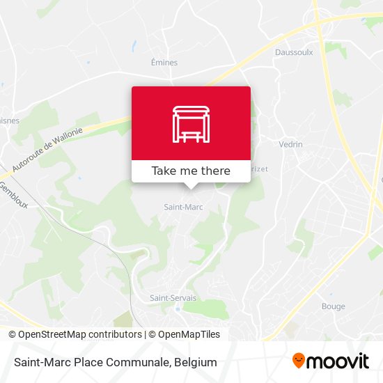 Saint-Marc Place Communale map
