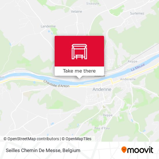 Seilles Chemin De Messe map