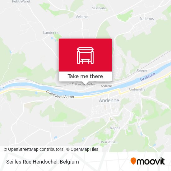 Seilles Rue Hendschel plan